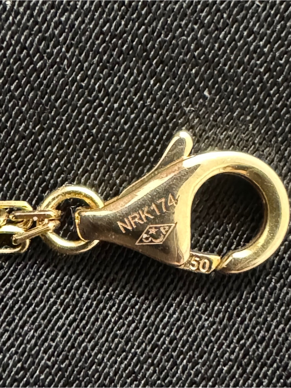 Cartier 18k yellow Gold 2 Diamond LOVE Necklace - Picture 7 of 9